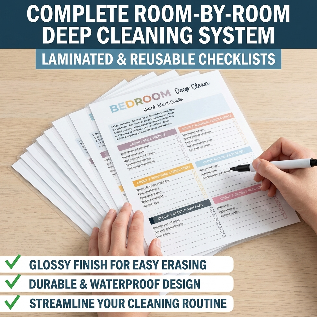 ADHD Cleaning Planner