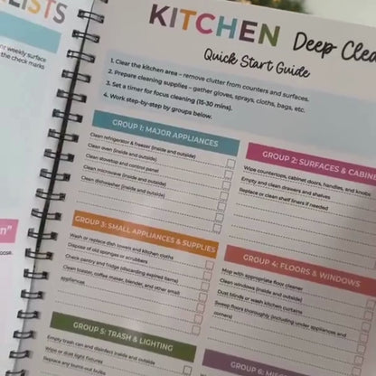 ADHD Cleaning Planner